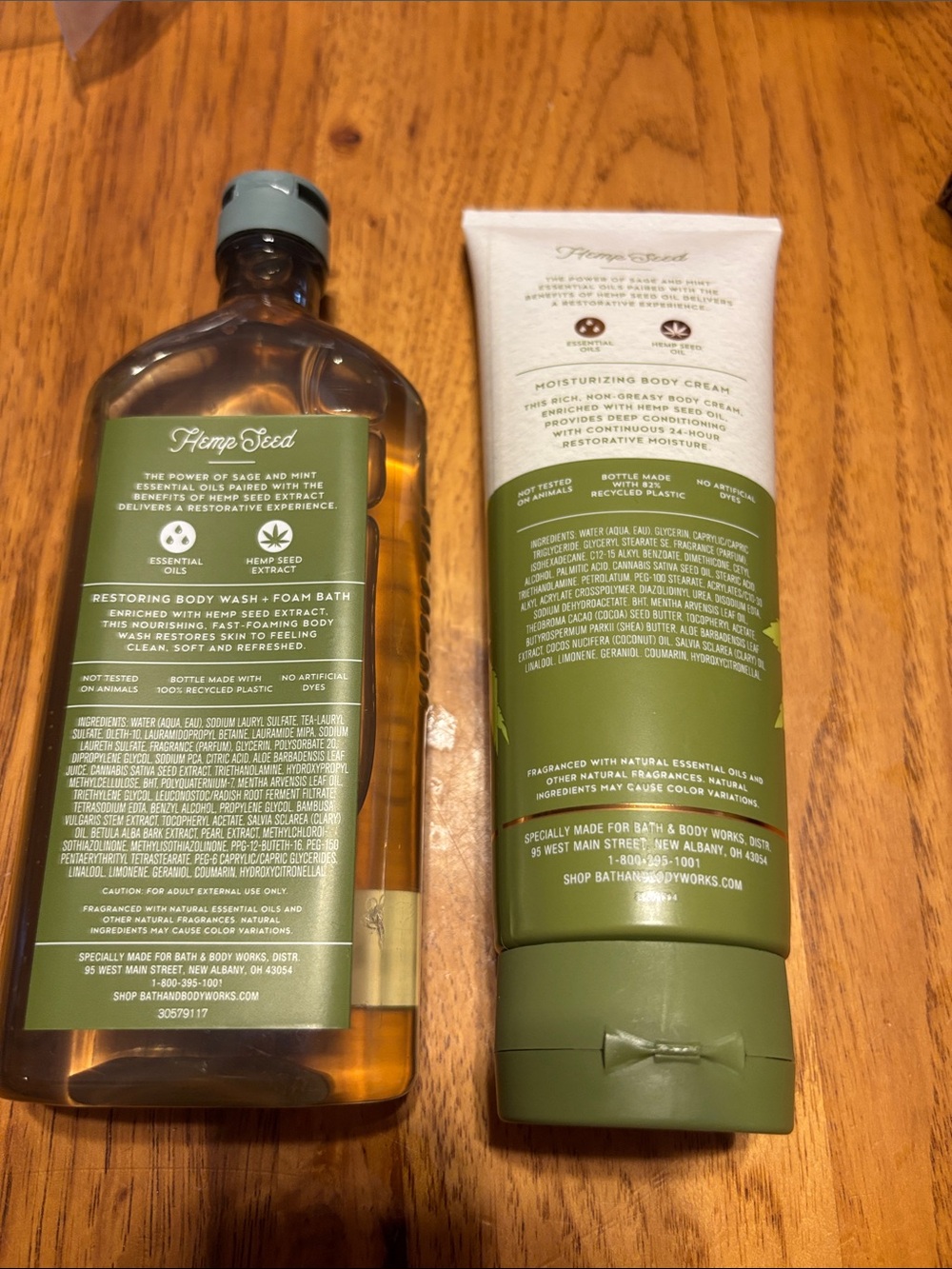 Bath & Body Works Sage + Mint  Aromatherapy Set - body lotion, and wash - Picture 3 of 3